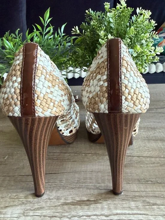 Café Noir woven heels – EU 40 (US 9–9.5) - Picture 3 of 4